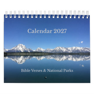 Bijbelverzen Nationale Parken Kalender 2027