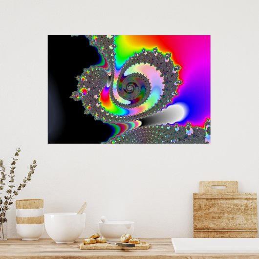 Bijdrage - Fractaal Poster (Keuken)