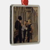 Bijeenkomst 1884 metalen ornament (Rechts)