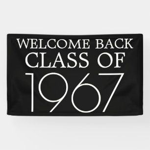 Bijeenkomst van de klasse Welkome Rug Spandoek