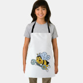 Bijen als mechanisch met moersleutel schort (Insitu)