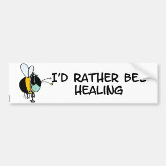 bijen - arts bumpersticker