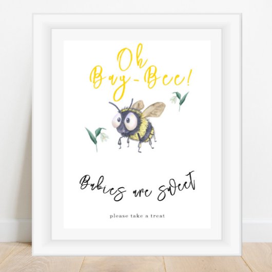 Bijen - Baby's zijn zoet Poster