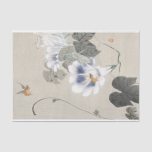 bijen bloemen Japandi ontbindbare hommel Tissuepapier