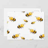 Bijen Briefkaart (Voorkant / Achterkant)