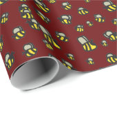 Bijen Cadeaupapier (Rol Hoek)