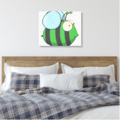 Bijen Canvas Afdruk (Insitu (Slaapkamer))