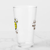 Bijen Cartoon Glas (Links)
