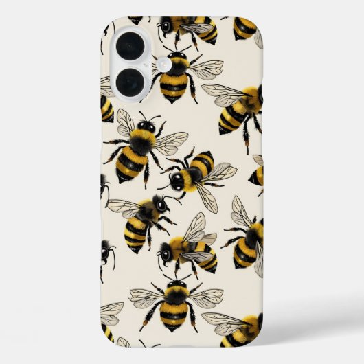 Bijen Case-Mate iPhone Case (Achterkant)