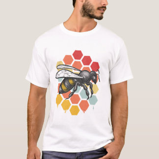  bijen Design voor mannen T-shirt