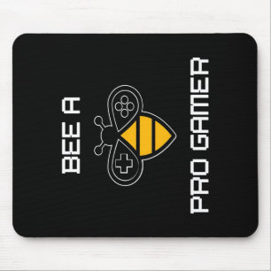Bijen een Pro Gamer, bijencadeaus, ik hou van bije Muismat
