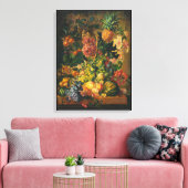 Bijen en ananas | Olieverf Canvas Afdruk (Insitu (Woonkamer))