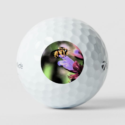 Bijen en Bloem tmtp5 gbcnm Golfballen (Voorkant)