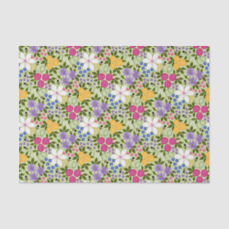 Bijen en Buttercups Bloemen Tissuepapier