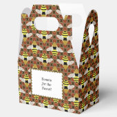 Bijen en Honeycomb Pattern Bedankdoosjes (Geopend)