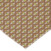 Bijen en Honeycomb Pattern Tafelkleed (Gekanteld)