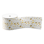 Bijen en honing grosgrain lint (Spoel)