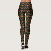 Bijen en honingraat leggings (Achterkant)