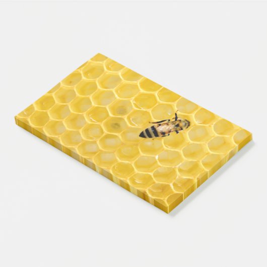 bijen en honingraat post-it® notes (Schuin)