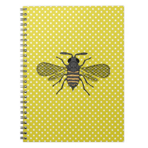 BIJEN en Honingraat - Red De Bijen Notitieboek