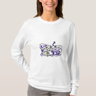 Bijen en lavender t-shirt