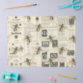 Bijen en ontkoppeling van de catalogus tissuepapier (Craft)