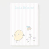 Bijen en Post-it® notes met bakken en bloemen (Voorkant)