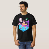 Bijen en puppycyt klassiek t-shirt (Voorkant volledig)