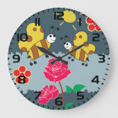 Bijen en Rozen bloementuin Grote Klok (Voorkant)