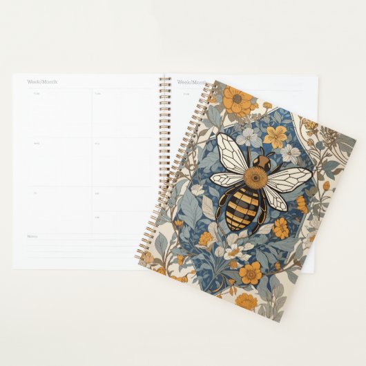bijen en wilde bloemen planner (Display)