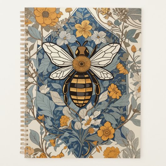 bijen en wilde bloemen planner (Voorkant)