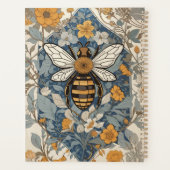 bijen en wilde bloemen planner (Achterkant)