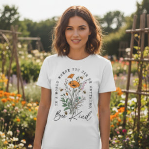 bijen en wilde bloemen Tri-Blend shirt