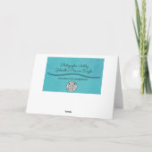 Bijen en Zonnebloem Bright Future Afstuderen Kaart (Achterkant)