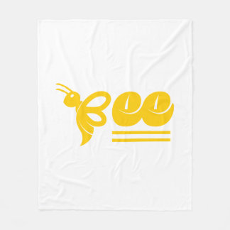 Bijen Fleece Deken