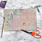 Bijen  Floral Argyle Lace Tissuepapier