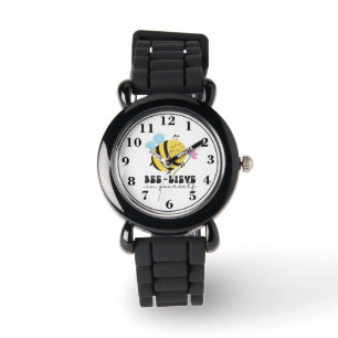 Bijen Geloof in je zelf hommel Horloge