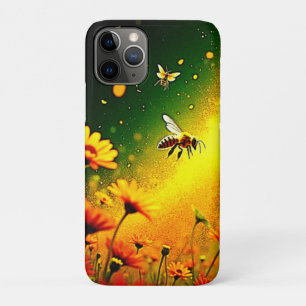 Bijen 'Golden Pollen Burst Joy Design iPhone 11 Pro Hoesje