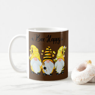 Bijen Happy Bee Gnome Spring  Koffiemok