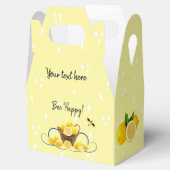 Bijen Happy Favor Box Bedankdoosjes (Geopend)