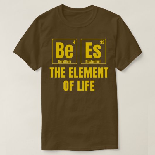 Bijen Het element van het leven Grappige honingbij T-shirt (Design voorkant)