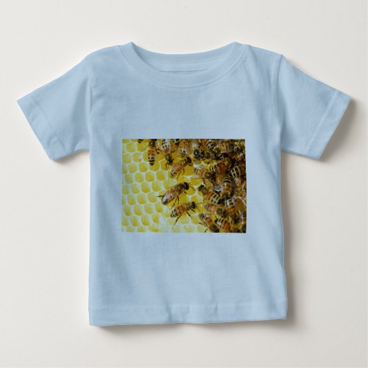 Bijen Hive Honey Comb Sweet Dessert Yellow (Voorkant)