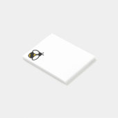 Bijen, honingbijen, hommel post-it® notes (Schuin)