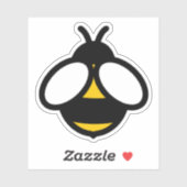 Bijen, honingbijen, hommel sticker (Vel)