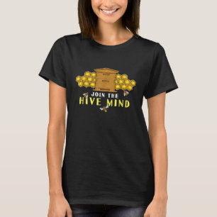 Bijen Honingbijenkorf Honingraat imker T-shirt