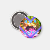 BIJEN HOUDEN VAN KLEINE MAGNEET (Voorkant / Achterkant)