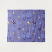 Bijen in de tuin wandkleed (Voorkant (horizontaal))