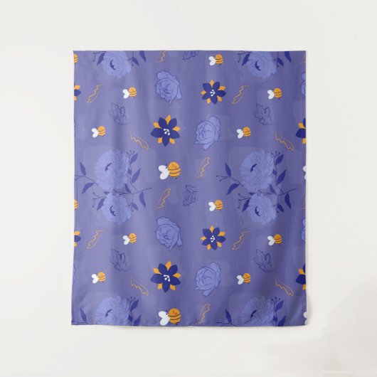 Bijen in de tuin wandkleed (Voorkant)