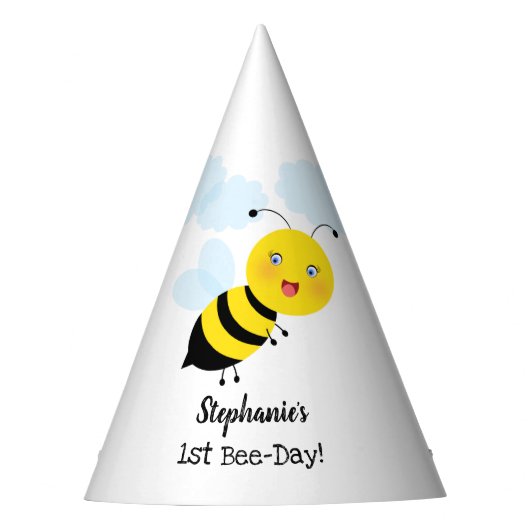 Bijen in de Tulip-tuin Feesthoedjes (Voorkant)