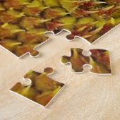 Bijen in een zonnebloem legpuzzel (Zijkant)